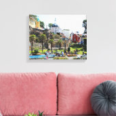 Herz von Portmeirion Leinwanddruck (Insitu (Wohnzimmer))