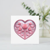 Herz von Rose (Stehend Vorderseite)