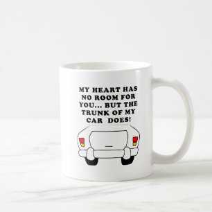 Herz Vs Trunk Funny Mug Kaffeetasse