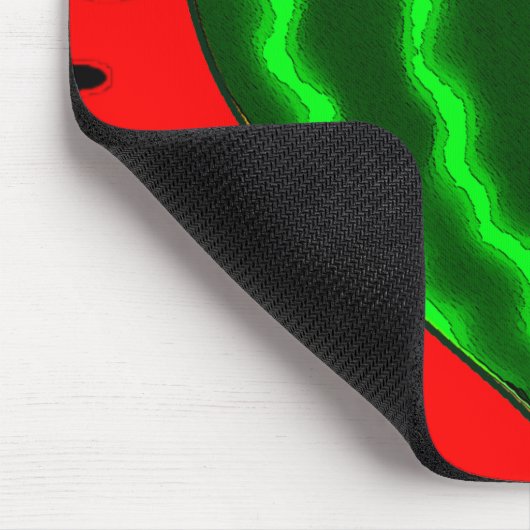 (Herz-) Wassermelone I Mousepad (Ecke)