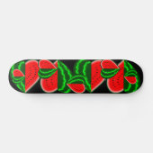 (Herz-) Wassermelone I Skateboard (Horizontal)