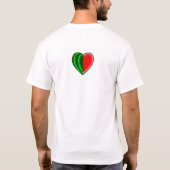 (Herz-) Wassermelone I T-Shirt (Rückseite)