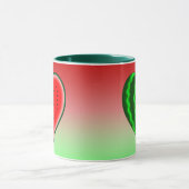 (Herz-) Wassermelone I Tasse (Zentrum)