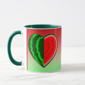 (Herz-) Wassermelone I Tasse (Links)
