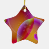 Herz Whimsy Star Ornament (Hinten)