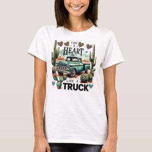 Herz wie ein LKW-T - Shirt