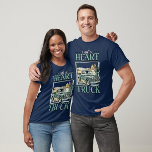 Herz wie ein LKW-Western T-Shirt