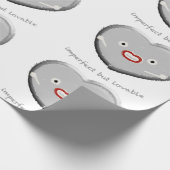 Herz-Wrapping-Papier Geschenkpapier (Ecke)