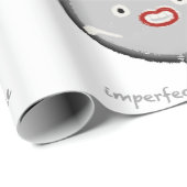 Herz-Wrapping-Papier Geschenkpapier (Rolleneckpunkt)