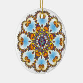 "Herz"-Wunsch Keramikornament (Rechts)