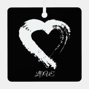 Herz XOXO Car Ornament Aus Metall