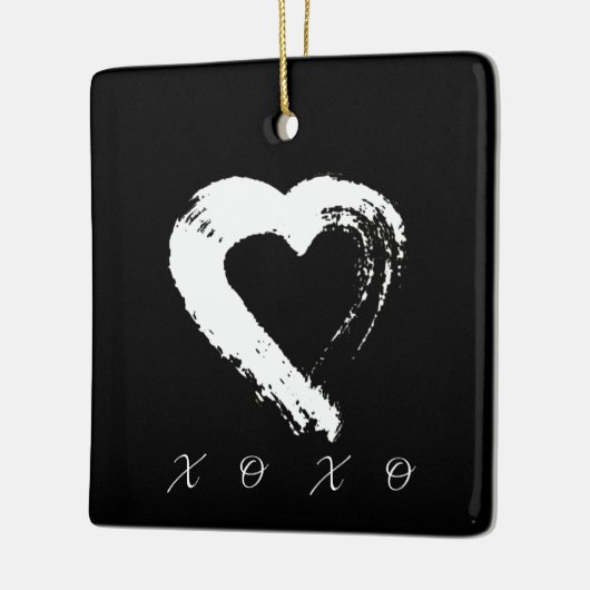 Herz XOXO Ornament (Links)