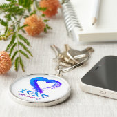 Herz-XOXO-Schlüsselkette Schlüsselanhänger (Seite)