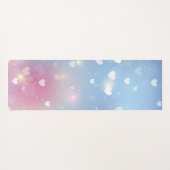 Herz Yogamatte (Rückseite (Horizontal))