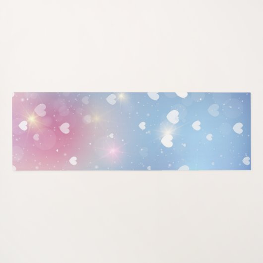 Herz Yogamatte (Rückseite (Horizontal))