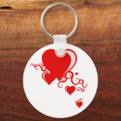 Herz zacken. schlüsselanhänger (Vorderseite)