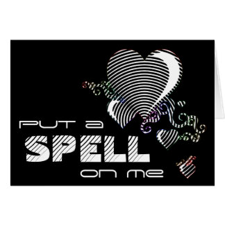 Herz zaubern. Zauber auf mich.