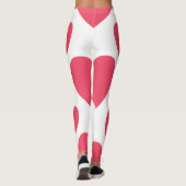 Herz | Zazzle_Growshop. Leggings (Rückseite)
