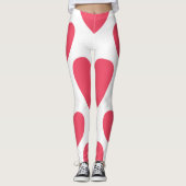 Herz | Zazzle_Growshop. Leggings (Vorderseite)