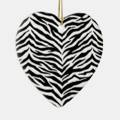 Herz Zebra Ornament (Rechts)