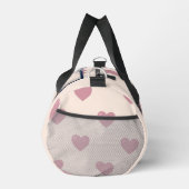 Herz Zeichne ich Individuelle Name Duffle Bag (Rechts)