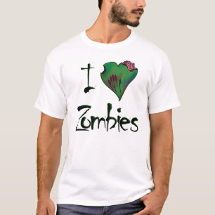 Herz-Zombies - Licht T-Shirt
