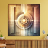 Herz zu Hause Leinwanddruck (Insitu (Wohnzimmer))