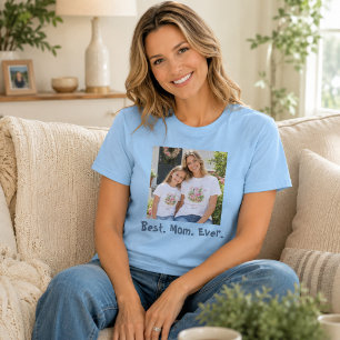 Herz zu Herz Beste Mutter überhaupt Foto T-Shirt