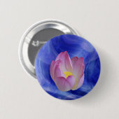 Herz-zu-Herz-Lotus-Blume Button (Vorne & Hinten)