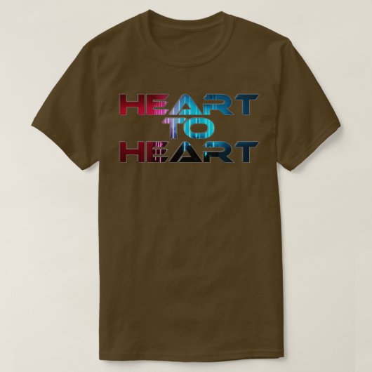 Herz zu Herz T-Shirt (Design vorne)