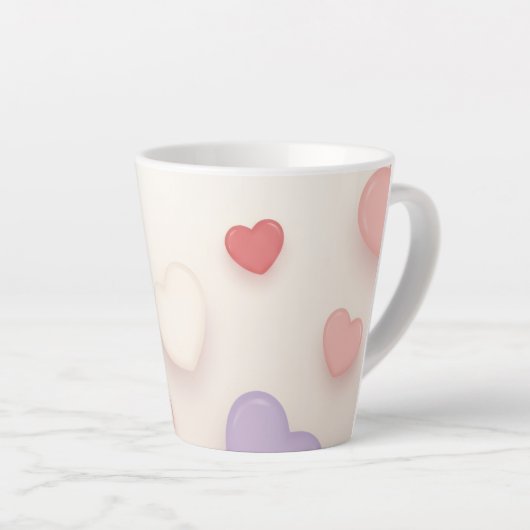 Herz zu Herz Tasse (Rechte Ecke)