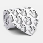 Herz zum Herzen Krawatte (Gerollt)