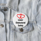 Herz-zweiherzen, LowerCholesterolSafely Button (Beispiel)