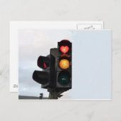 Herzampel Postkarte (Vorne/Hinten)