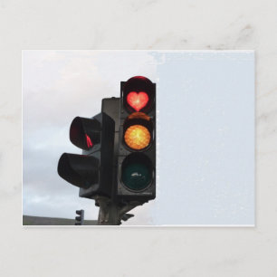 Herzampel Postkarte