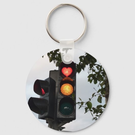 Herzampel Schlüsselanhänger (Vorderseite)