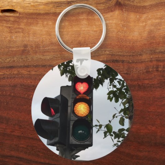 Herzampel Schlüsselanhänger (Vorderseite)