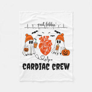 Herzanatomie Geister Halloween Kardiologie Herz Wa Fleecedecke