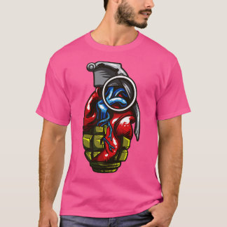 Herzanatomie Liebesgranate T-Shirt