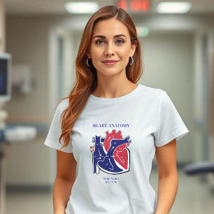 Herzanatomie-T - Shirt