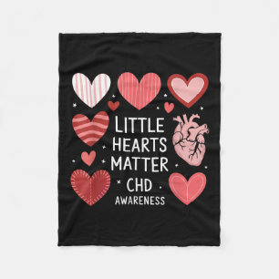 Herzanatomie Valentine Little Heart Chd Bewusstsei Fleecedecke