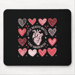 Herzanatomie Valentine Little Heart Chd Bewusstsei Mousepad