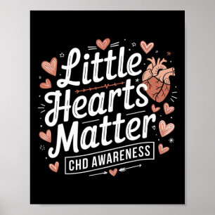 Herzanatomie Valentinstag Kleine Herzen Problem Ch Poster