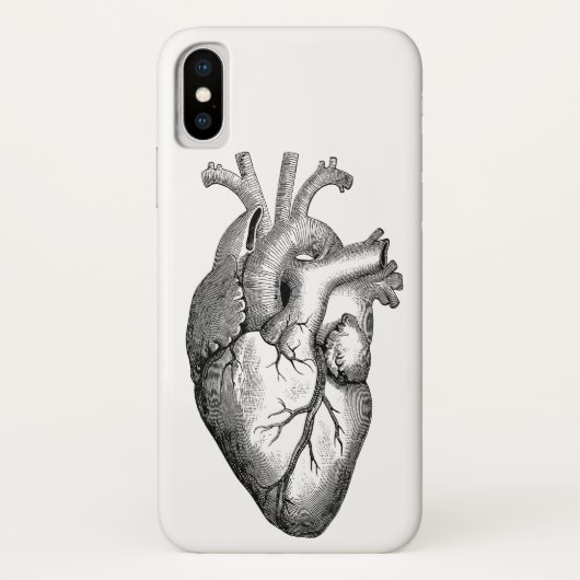 Herzanatomie Wissenschaft Case-Mate iPhone Hülle (Rückseite)