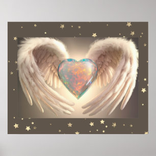 *~* Herzangel Wings alle vier Seiten Poster