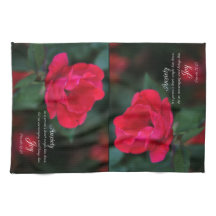 Herzangst - Freude Rose von Sprichwörtern