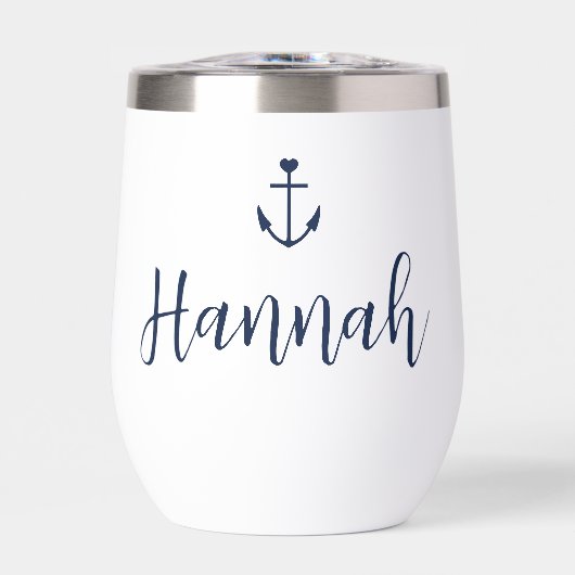 Herzanker Personalisiert Name Bachelorette (Vorderseite)