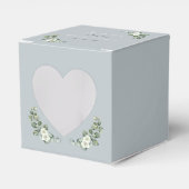 Herzappetrie Moderne Eukalyptus Hochzeit Geschenkschachtel (Vorderseite)