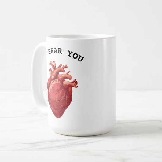 Herzarzt Echo Doctor Kaffeetasse (Vorderseite Links)
