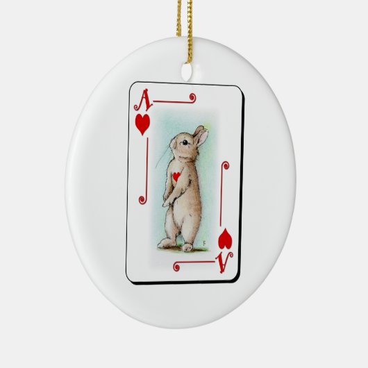 Herzass Keramik Ornament (Rechts)